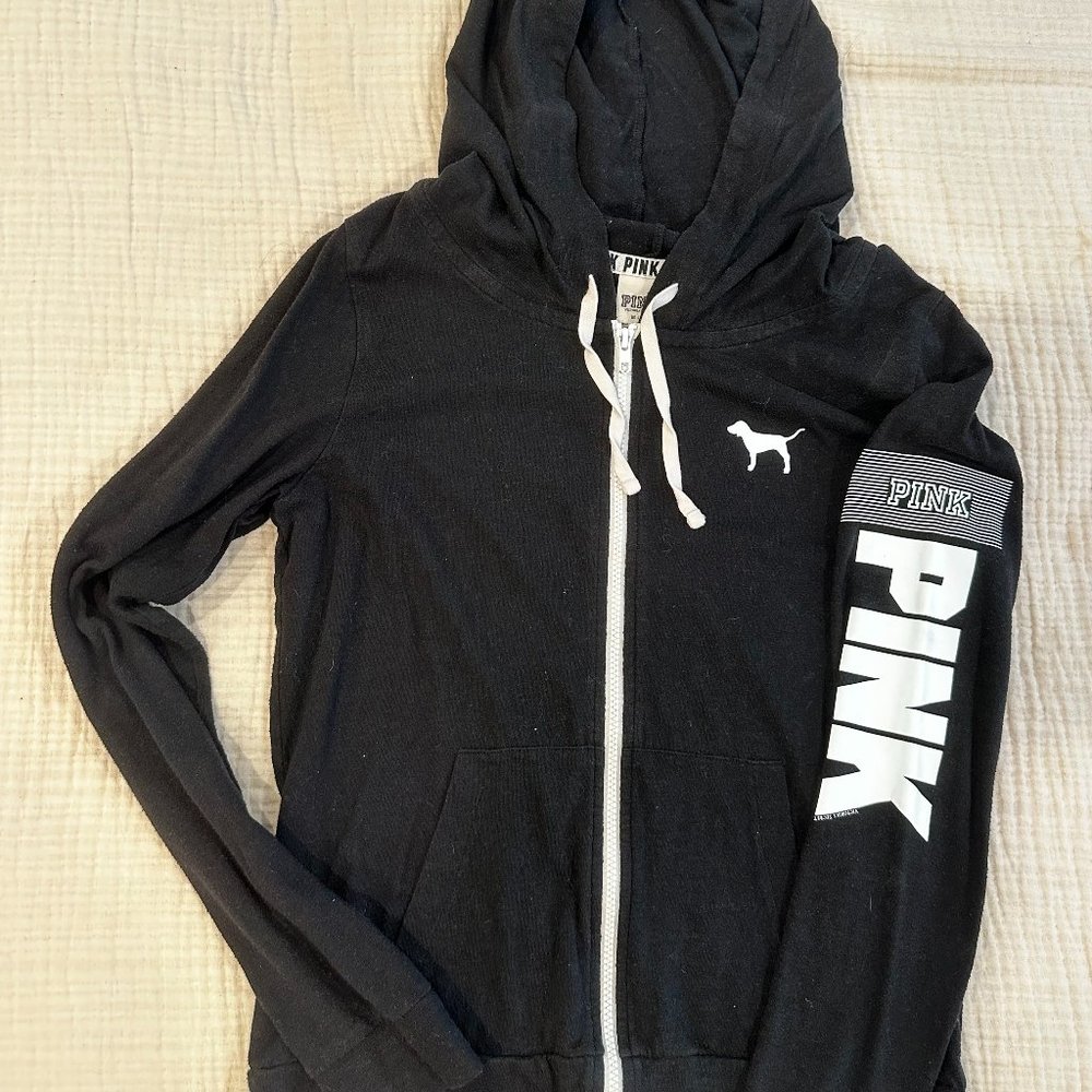 PINK Zip Up Hoodie